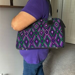 Handmade Embroidered Handbag.